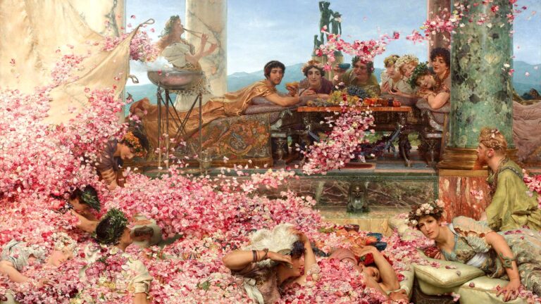 The Roses of Heliogabalus - Lawrence Alma-Tadema