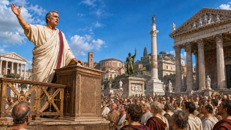 Cicero in the Forum
