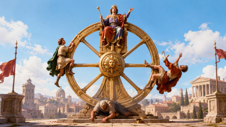 The wheel of fortune - Rota Fortunae