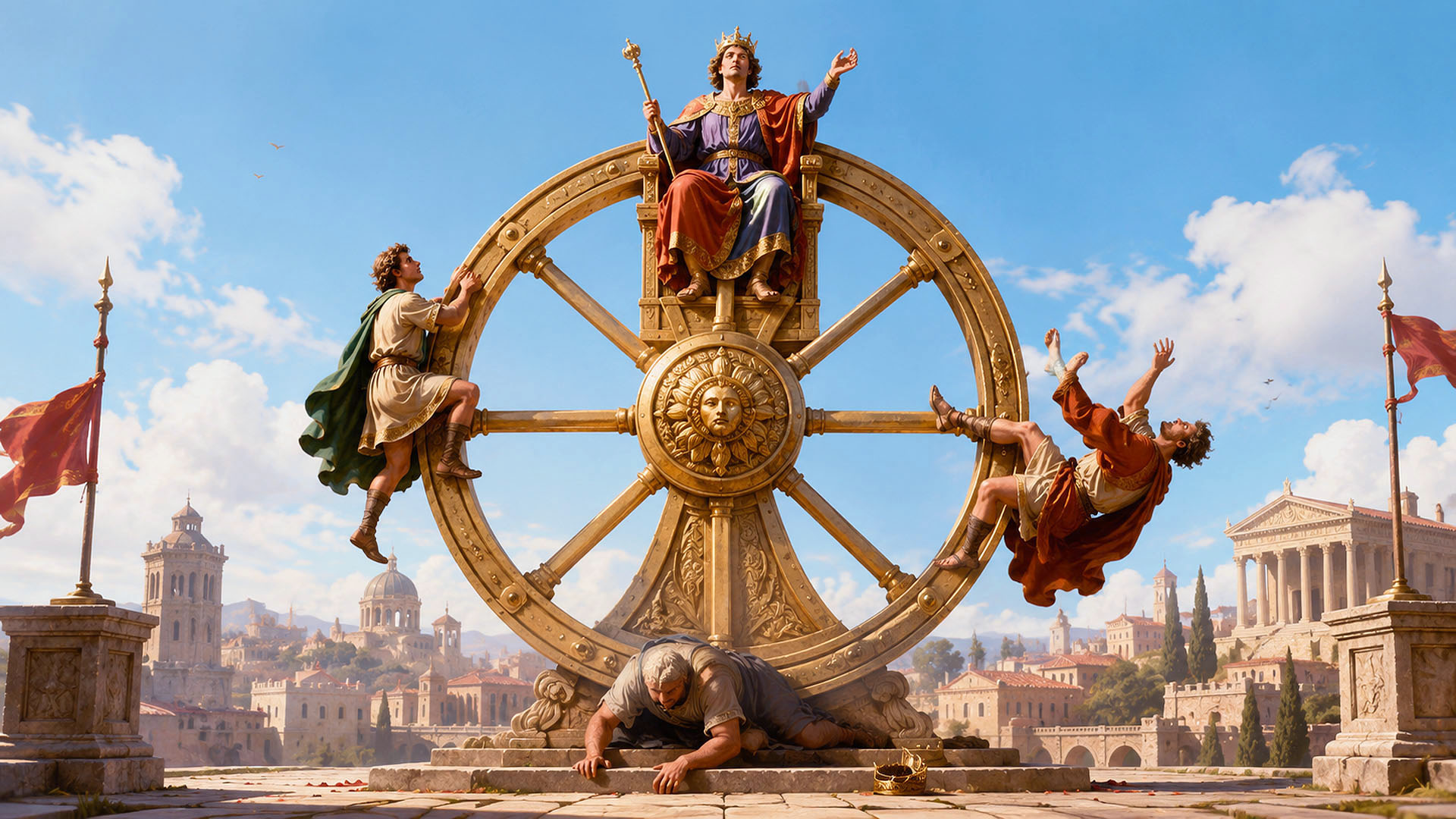 The wheel of fortune - Rota Fortunae